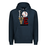 Navy Love, Baseball Premium Hoodie - Bettercallsaul