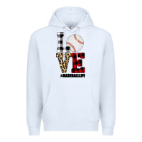 White Love, Baseball Premium Hoodie - Bettercallsaul