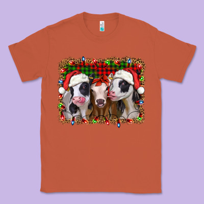 Christmas Heifers Classic Tee Designed By Jasminsmagicworld