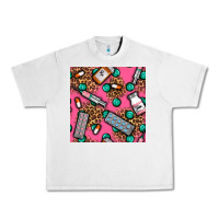 Lunar Rock Medicines And Pills Seamless Pattern Urban Heavy Tee - BundleAndBundleShop
