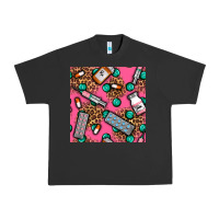 Pigment Black Medicines And Pills Seamless Pattern Urban Heavy Tee - BundleAndBundleShop