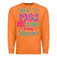 Carrot made in 1982, 40 years of being awesome Premium Sweatshirt - Jasminsmagicworld