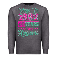 Charcoal Heather made in 1982, 40 years of being awesome Premium Sweatshirt - Jasminsmagicworld