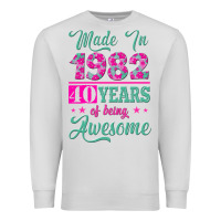 Dove Grey made in 1982, 40 years of being awesome Premium Sweatshirt - Jasminsmagicworld