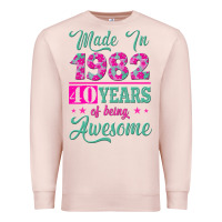 Pale Pink made in 1982, 40 years of being awesome Premium Sweatshirt - Jasminsmagicworld