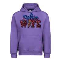 Tulip police wife with lightning bolt Urban Hoodie - CowGirlArtShop