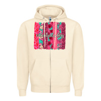 Sandshell valentines day brushstroke background brushstroke Zipper Hoodie - NancyCooperArtShop