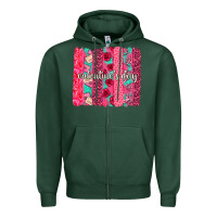 Valentines Day Brushstroke Background Brushstroke Zipper Hoodie | Teevron