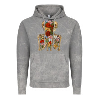 Cloud Rock flower skeleton Vintage Hoodie - RanaPortraitStore