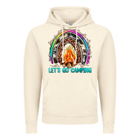 Vintage Artic let's go camping rainbow Vintage Hoodie - JahusDesignShop