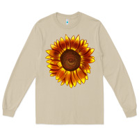 Mushroom tiger eyes sunflower Long Sleeve Tee - LillyAllenDesigns