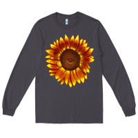 Smoke tiger eyes sunflower Long Sleeve Tee - LillyAllenDesigns