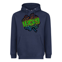 Navy lucky st patrick s day Heavyweight Hoodie - Artiststas