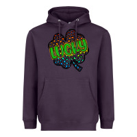 Plum lucky st patrick s day Heavyweight Hoodie - Artiststas