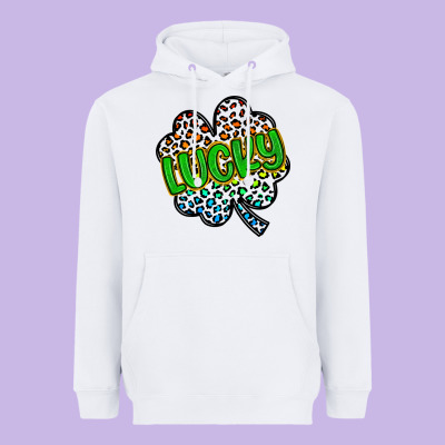 Lucky St Patrick S Day Heavyweight Hoodie Designed By Artiststas