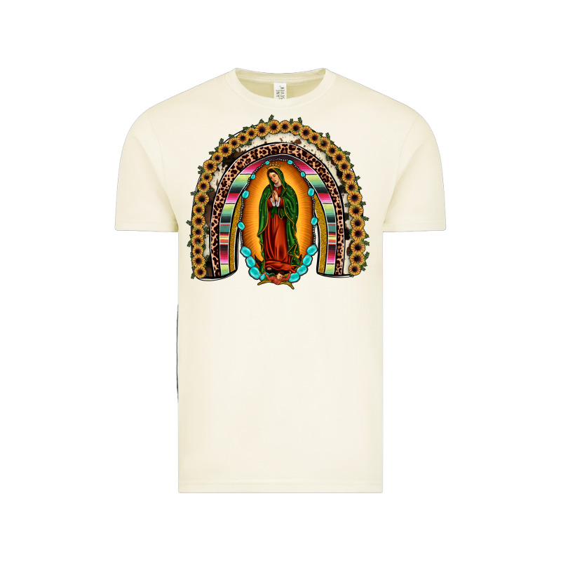Our Lady Of Guadalupe Rainbow Vintage Tee by JahusDesignShop | Teevron