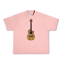 Salmon mexican guitar Urban Heavy Tee - Artiststas
