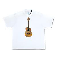 White mexican guitar Urban Heavy Tee - Artiststas