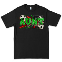 Black aunt soccer Premium Tee - Zillion Design Studio