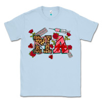 Dusty Blue valentines day ma Classic Tee - NancyCooperArtShop