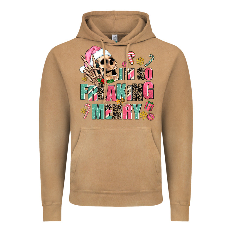 I M So Freaking Merry Vintage Hoodie by AdoDesignShop | Teevron