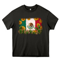 Asphalt mexican flag Heavy Core Tee - Zillion Design Studio
