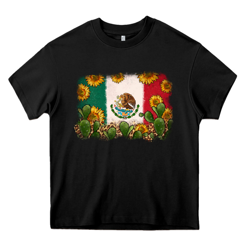 Mexican Flag Heavy Core Tee by Zillion Design Studio | Teevron
