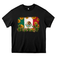 Black mexican flag Heavy Core Tee - Zillion Design Studio