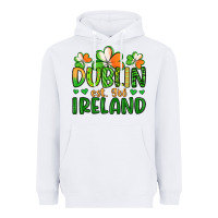 White dublin ireland st patrick s day Heavyweight Hoodie - Artiststas