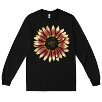 Black strawberry blonde sunflower Long Sleeve Tee - LillyAllenDesigns