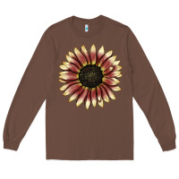 Chestnut strawberry blonde sunflower Long Sleeve Tee - LillyAllenDesigns