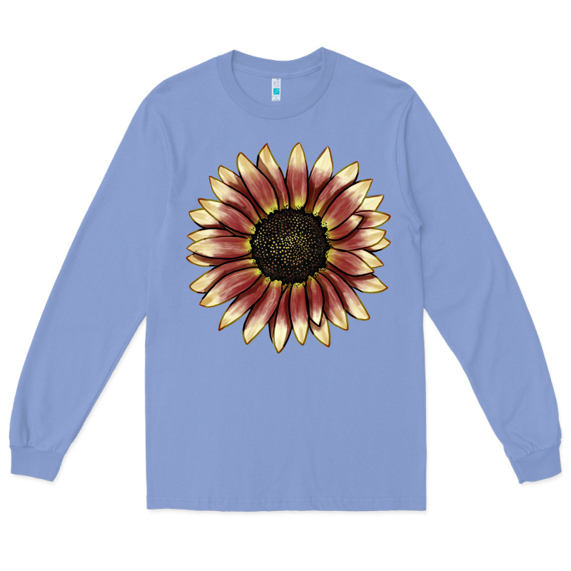 Strawberry Blonde Sunflower Long Sleeve Tee by LillyAllenDesigns | Teevron