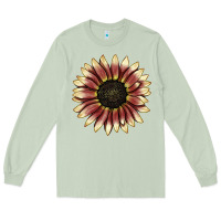 Matcha strawberry blonde sunflower Long Sleeve Tee - LillyAllenDesigns