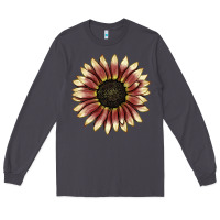 Smoke strawberry blonde sunflower Long Sleeve Tee - LillyAllenDesigns