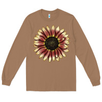 Toasted Coconut strawberry blonde sunflower Long Sleeve Tee - LillyAllenDesigns