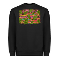 Black cinco de mayo cactus Heavyweight Sweatshirt - Artiststas