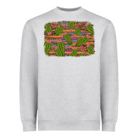 Heather Grey cinco de mayo cactus Heavyweight Sweatshirt - Artiststas