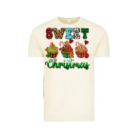 Vintage Arctic sweet Christmas with cupcake Vintage Tee - AdoDesignShop