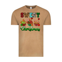 Vintage Camel sweet Christmas with cupcake Vintage Tee - AdoDesignShop
