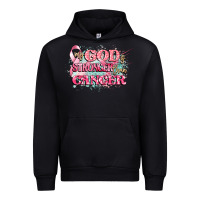 Black my god is stronger than cancer Urban Hoodie - CowGirlArtShop