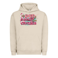 Pigment French Oak my god is stronger than cancer Urban Hoodie - CowGirlArtShop