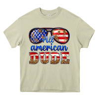 Mossy all american dude Heavy Core Tee - texasbilliewilder