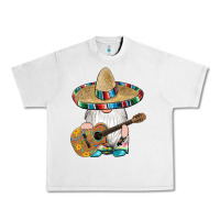 Lunar Rock mexican gnomes guitar sombrero serape Urban Heavy Tee - Artiststas