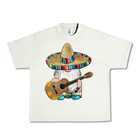 Pistachio mexican gnomes guitar sombrero serape Urban Heavy Tee - Artiststas