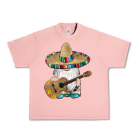 Salmon mexican gnomes guitar sombrero serape Urban Heavy Tee - Artiststas