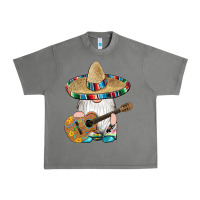 Tornado mexican gnomes guitar sombrero serape Urban Heavy Tee - Artiststas
