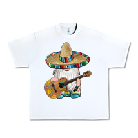 White mexican gnomes guitar sombrero serape Urban Heavy Tee - Artiststas