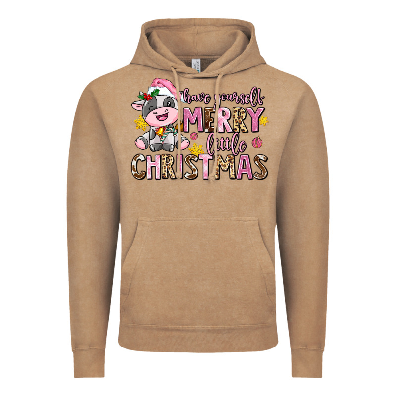 Have Yourself Merry Little Christmas Vintage Hoodie by AdoDesignShop | Teevron