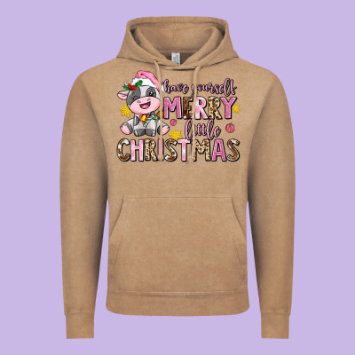 Have Yourself Merry Little Christmas Vintage Hoodie Designed By Adodesignshop