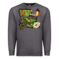 Charcoal Heather louisiana state Premium Sweatshirt - BarkalooDesign